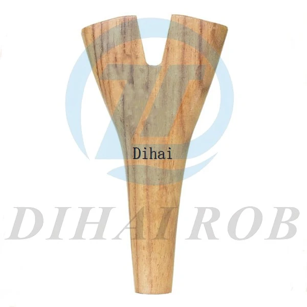 PRE-ROLL Raw Natural Smoking Pipe Hand Wood Bifurcated Tube